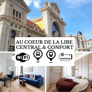 Au Coeur De La Libe - Ac - - Pres Tram Et Supermarches - Lit Xxl Nice
